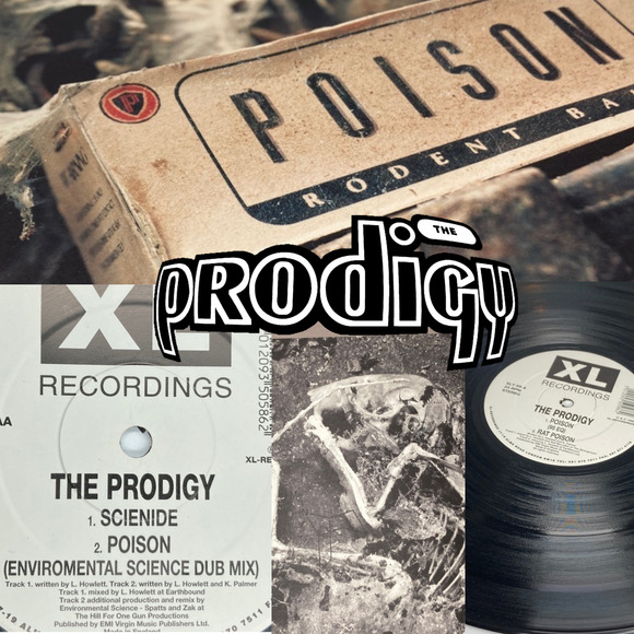 SEE VIDEO: The Prodigy - Poison - Used Vinyl Record 12 - B4593A - Picture 1 of 10